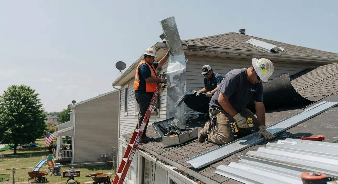 Metal Roof Repair in Norcatur, KS
